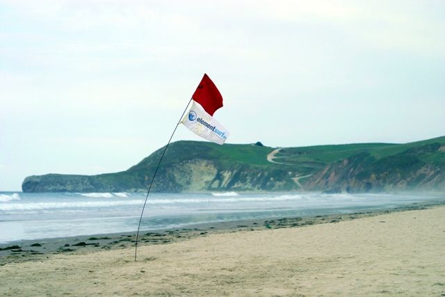 banderola escuela elementsurf surfcamp cantabria 