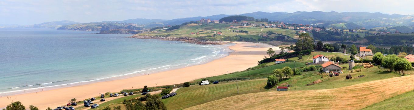 La costa de Cantabria en el Parque Natural de Oyambre